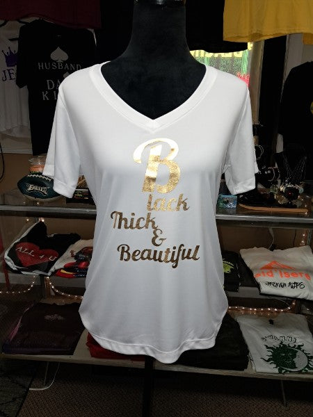 Blac Thick & Beautiful Shirts