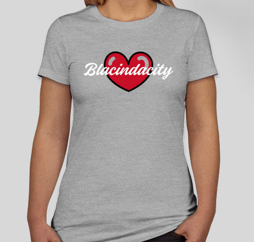 Heart BlacInDaCity Short Sleeve Shirt