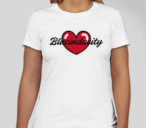 Heart BlacInDaCity Short Sleeve Shirt